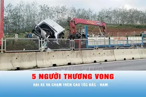 Podcast bản tin trưa 8-12: Hai xe va chạm trên cao tốc Bắc - Nam, 5 người thương vong