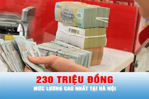 Podcast bản tin trưa 5-1: Mức lương cao nhất tại Hà Nội là bao nhiêu?