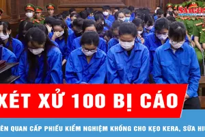Xét xử vụ án tại doanh nghiệp kiểm nghiệm kẹo Kera, sữa Hiup