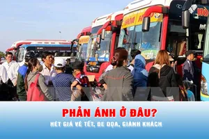 Podcast tin trưa 16-1: Bị đe dọa, giành khách, “hét” giá vé tết..., phản ánh ở đâu?