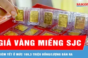 Giá vàng trong nước chiều 22-1 thu hẹp đà giảm 