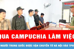 Khởi tố 4 đối tượng đưa người nhập cảnh trái phép vào Việt Nam