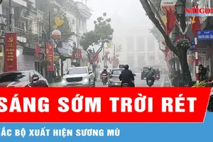 Bắc bộ tiếp tục lạnh về đêm và sáng sớm