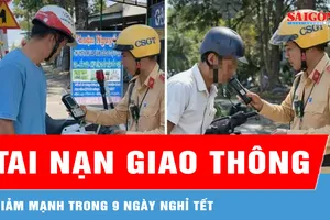 TPHCM: Tai nạn giao thông giảm mạnh trong 9 ngày nghỉ tết