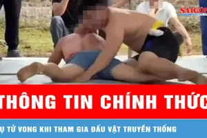 Sở VH-TT Hà Nội thông tin về trường hợp tử vong khi tham gia đấu vật truyền thống