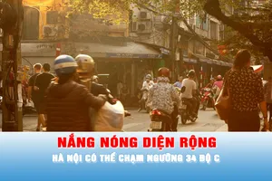 Podcast tin trưa 28-2: Nắng nóng diện rộng, Hà Nội có thể chạm ngưỡng 34 độ C