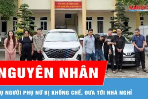 Khởi tố 10 đối tượng bắt, đánh đập, ép người phụ nữ chuyển tiền 
