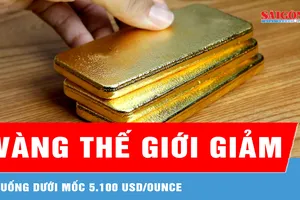 Giá vàng giảm dù căng thẳng Trung Đông chưa hạ nhiệt