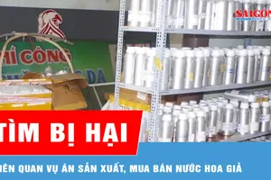 Đồng Nai: Tìm bị hại liên quan vụ án sản xuất, mua bán nước hoa giả 
