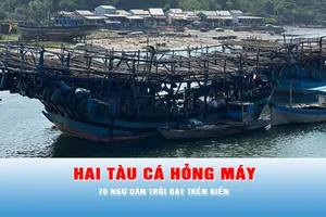 Podcast tin chiều 9-3: Hai tàu cá Quảng Ngãi hỏng máy cùng 70 ngư dân trôi dạt trên biển