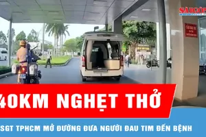 Tài xế taxi xúc động cảm ơn cảnh sát giao thông sau "40km nghẹt thở"