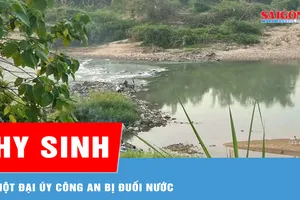 Khánh Hòa: Một Đại úy công an hy sinh khi truy quét cát tặc