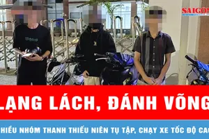 Xử lý nhóm thanh niên lạng lách, đánh võng ở trung tâm phường Trấn Biên 