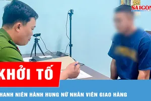 Bắt tạm giam thanh niên hành hung nữ nhân viên giao hàng