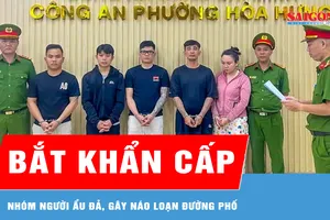 Công an TPHCM bắt khẩn cấp nhóm người ẩu đả, gây náo loạn đường phố 