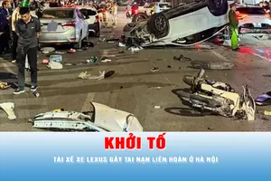 Podcast tin trưa 4-4: Khởi tố tài xế xe Lexus gây tai nạn liên hoàn ở Hà Nội