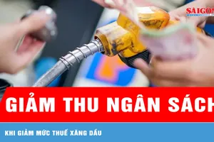 Giảm thu ngân sách khoảng 7.200 tỷ đồng/tháng khi giảm mức thuế xăng dầu 