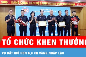 Hải Phòng khen thưởng vụ bắt giữ hơn 6,9 kg vàng nhập lậu