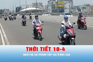 Podcast tin trưa 10-4: Nhiệt độ tại TPHCM tiếp tục ở mức cao