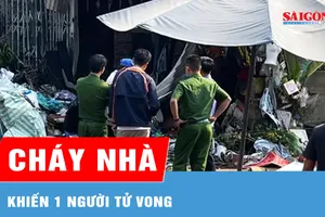 Gia Lai: Cháy nhà khiến 1 người tử vong 
