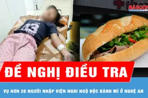 Điều tra vụ nghi ngộ độc thực phẩm ở Nghệ An 