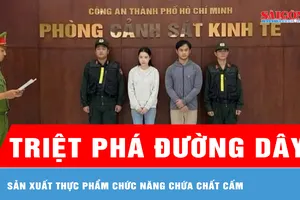 TPHCM: Triệt phá đường dây sản xuất thực phẩm chức năng chứa chất cấm 