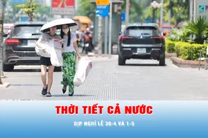 Podcast tin tối 29-4: Thời tiết cả nước dịp nghỉ lễ 30-4 và 1-5