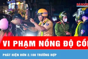 Hơn 2.100 trường hợp vi phạm nồng độ cồn trong ngày đầu nghỉ lễ