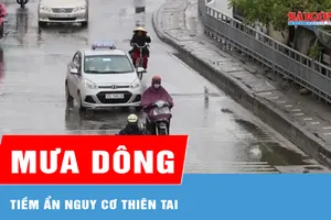 Bắc bộ mưa dông, có nơi mưa to, tiềm ẩn nguy cơ thiên tai