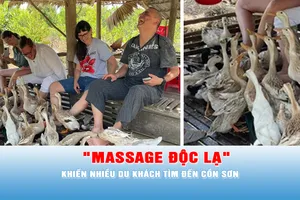 Podcast tin chiều 2-5: Dịch vụ "massage độc lạ" khiến nhiều du khách tìm đến Cồn Sơn trong dịp lễ