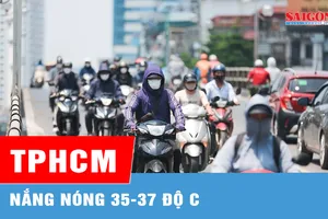 TPHCM nắng nóng 35-37 độ C 