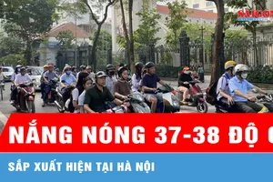 Hà Nội sắp có đợt nắng nóng 37-38 độ C 