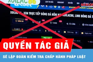 Sẽ lập đoàn kiểm tra chấp hành pháp luật về quyền tác giả 