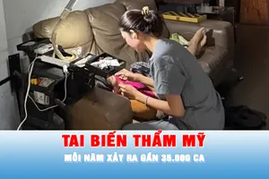 Podcast bản tin tối 12-5: Báo động biến chứng thẩm mỹ từ cơ sở “chui” 