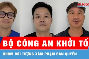 Bộ Công an khởi tố nhóm đối tượng xâm phạm bản quyền 