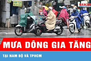 Miền Nam sắp vào đợt mưa dông 