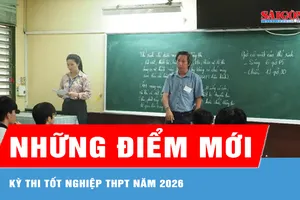 Những điểm mới của kỳ thi tốt nghiệp THPT năm 2026