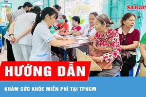 TPHCM công bố hướng dẫn khám sức khỏe miễn phí cho người dân 