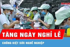 Đề xuất tăng thêm ngày nghỉ lễ cho người lao động 