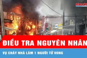 Vĩnh Long: Điều tra nguyên nhân vụ cháy nhà làm 1 người tử vong