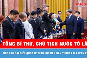 Tổng Bí thư, Chủ tịch nước Tô Lâm tiếp các đại biểu quốc tế tham dự Diễn đàn Tương lai ASEAN 2026 