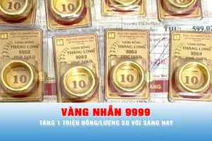 Podcast tin tối 15-6: Vàng nhẫn 9999 tăng 1 triệu đồng/lượng so với sáng nay