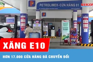 Hơn 17.000 cửa hàng đã chuyển đổi sang kinh doanh xăng E10
