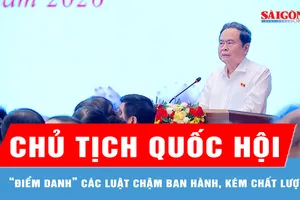Chủ tịch Quốc hội “điểm danh” các luật chậm ban hành, kém chất lượng