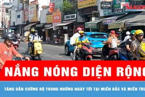 Miền Bắc và miền Trung sắp có đợt nắng nóng diện rộng 