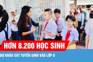 Hơn 8.000 học sinh dự khảo sát tuyển sinh vào lớp 6 năm học 2026-2027