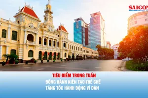 Tiêu điểm trong tuần: ĐỒNG HÀNH KIẾN TẠO THỂ CHẾ – TĂNG TỐC HÀNH ĐỘNG VÌ DÂN 