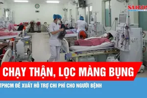 TPHCM đề xuất hỗ trợ chi phí chạy thận, lọc màng bụng cho người bệnh 