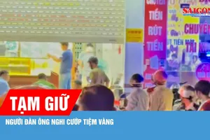 Cần Thơ: Tạm giữ người đàn ông nghi cướp tiệm vàng