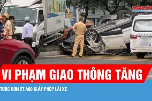 TPHCM: 7 tháng, tước hơn 27.400 giấy phép lái xe